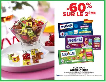 Carrefour Market APÉRICUBE Sur tout offre