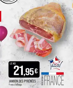 Match Jambon des Pyrénées offre