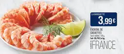 Match Éventail de crevettes offre