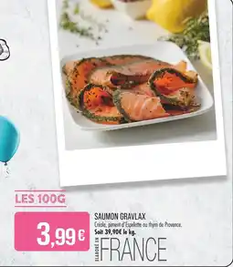 Match Saumon Gravlax offre