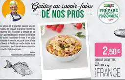 Match Taboulé crevettes offre