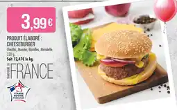 Match Produit élaboré : cheeseburger offre