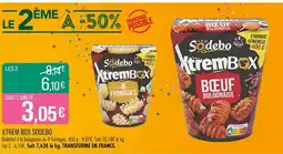 Match SODEBO Xtrembox offre