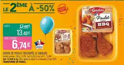 Match LE GAULOIS Cuisse de poulet découpée offre