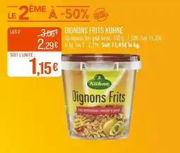 Match Kuhne Oignons frits offre