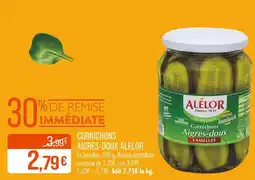 Match ALELOR Cornichons aigres-doux offre
