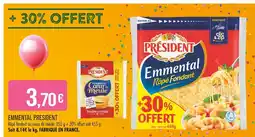 Match Président Emmental offre