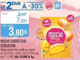 Match Carrefour Sensation Mochi Mango Passion Fruit offre