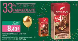 Match CÔTE D’OR Tablette de chocolat offre