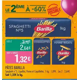 Match Barilla Pâtes offre