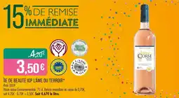 Match L'âme du terroir Île de Beauté IGP offre