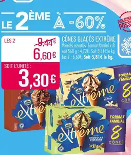 Match Extrême Cônes glacés offre