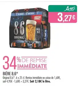 Match 8.6 Bière offre