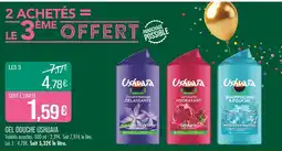 Match Ushuaïa Gel douche offre