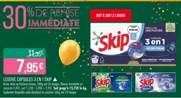 Match Skip LESSIVE CAPSULES 3 EN 1 ▲ offre