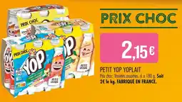 Match YOPLAIT Petit Yop offre