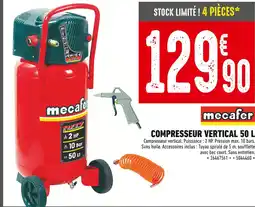 Batkor MECAFER Compresseur Vertical 50 L offre