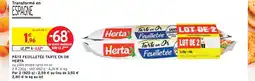Intermarché HERTA PÂTE FEUILLETÉE TARTE EN OR offre