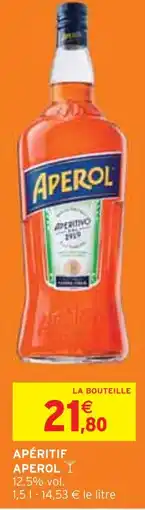 Intermarché Aperol Apéritif offre