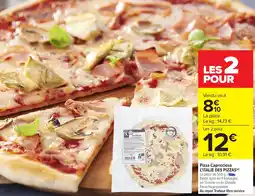 Carrefour Market L'ITALIE DES PIZZAS Pizza Capricciosa offre