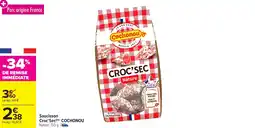 Carrefour Market COCHONOU Croc'Sec offre
