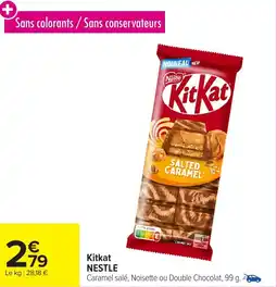 Carrefour Market NESTLE Kitkat offre