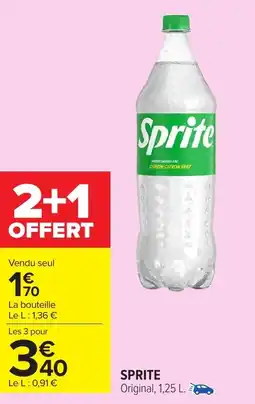 Carrefour Market SPRITE Original offre