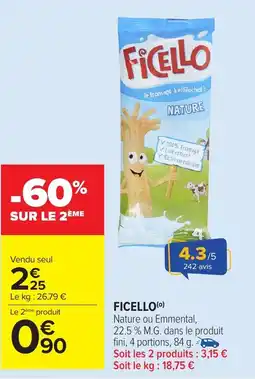 Carrefour Market FICELLO offre