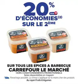 Carrefour Market Sur tous les epices a barbecue carrefour le marché offre