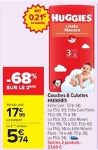 Carrefour Market HUGGIES Couches & Culottes offre