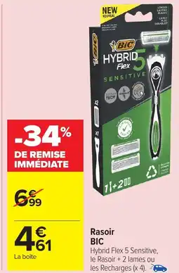 Carrefour Market BIC Rasoir offre
