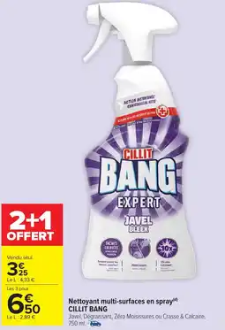 Carrefour Market CILLIT BANG Nettoyant multi-surfaces en spray offre