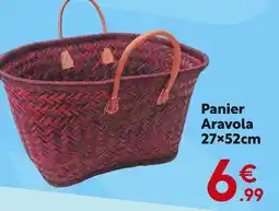 Maxi Bazar Panier Aravola offre