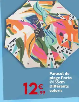 Maxi Bazar Parasol de plage Porto offre