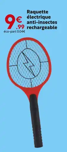 Maxi Bazar Raquette électrique anti-insectes rechargeable offre