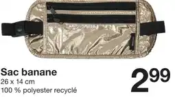 Zeeman Sac banane 26 x 14 cm offre