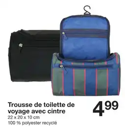 Zeeman Trousse de toilette de voyage avec cintre offre