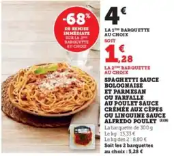 U Express Spaghetti offre