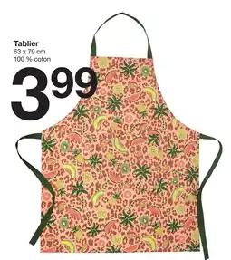 Zeeman Tablier 63 x 79 cm offre