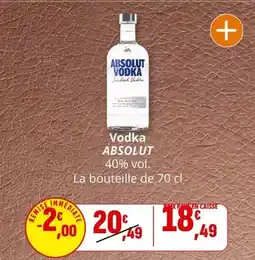 Coccimarket Absolut - vodka offre