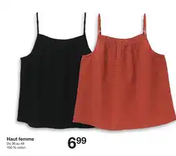 Zeeman Haut femme offre