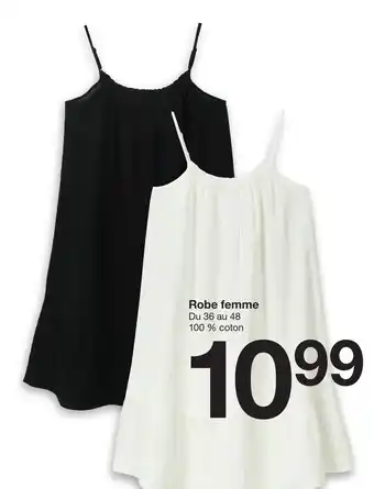 Zeeman Robe femme offre