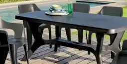 Hyper U KETER Table rectangulaire baltimore offre