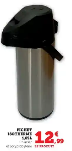 Hyper U Pichet isotherme offre