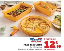 Hyper U Plat festonne offre