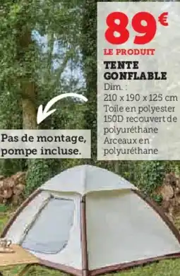 Hyper U Tente gonflable offre