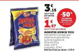 Hyper U Monster Munch Vico offre