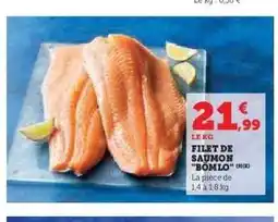 Hyper U Filet de Saumon Bømlo offre