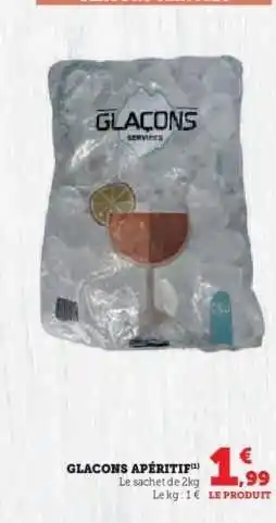 Hyper U GLACONS APÉRITIF offre