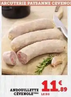 Hyper U ANDOUILLETTE CÉVENOLE offre